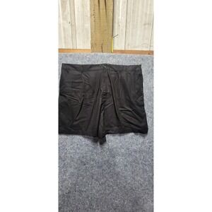 Time & Tru Linen Shorts Seps Black Soot Size 2X (20)